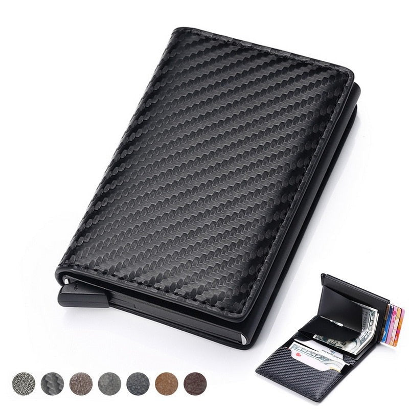 Card Holder Wallet Anti-theft Brush Design
