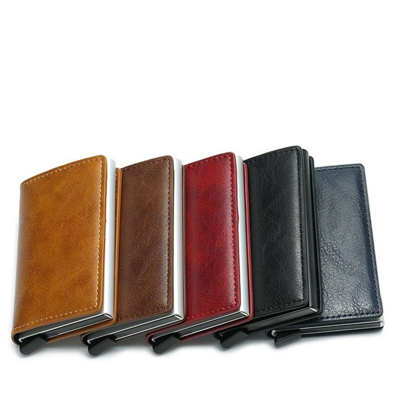 Card Holder Wallet Anti-theft Brush Design